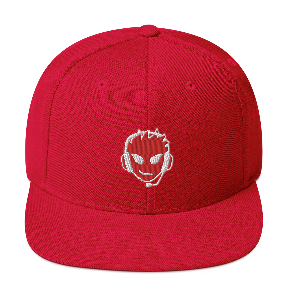 Player One Red Snapback Hat